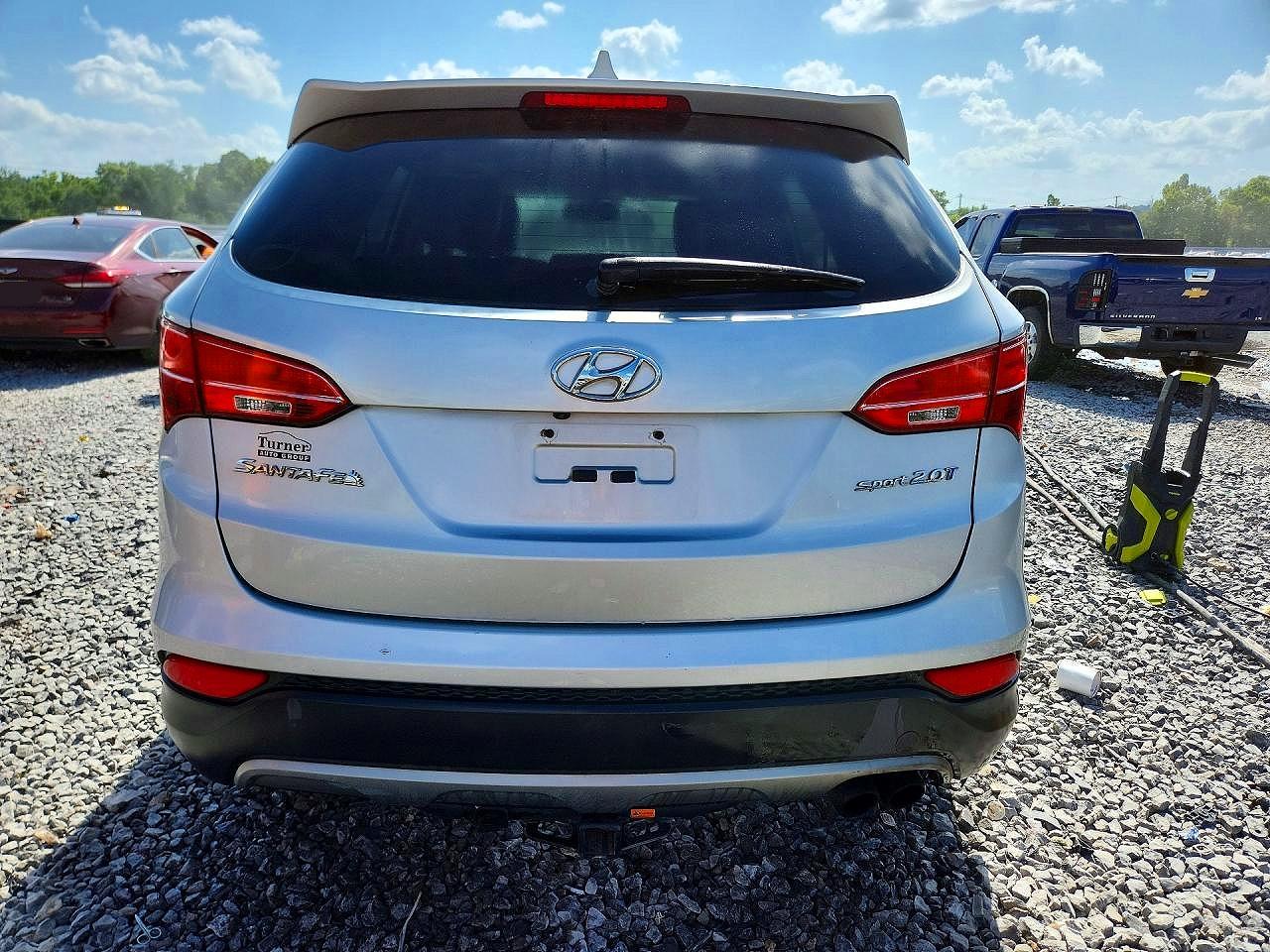 2013 Hyundai Santa Fe Sport 2.0t Серебряный vin: 5XYZW3LA4DG074260