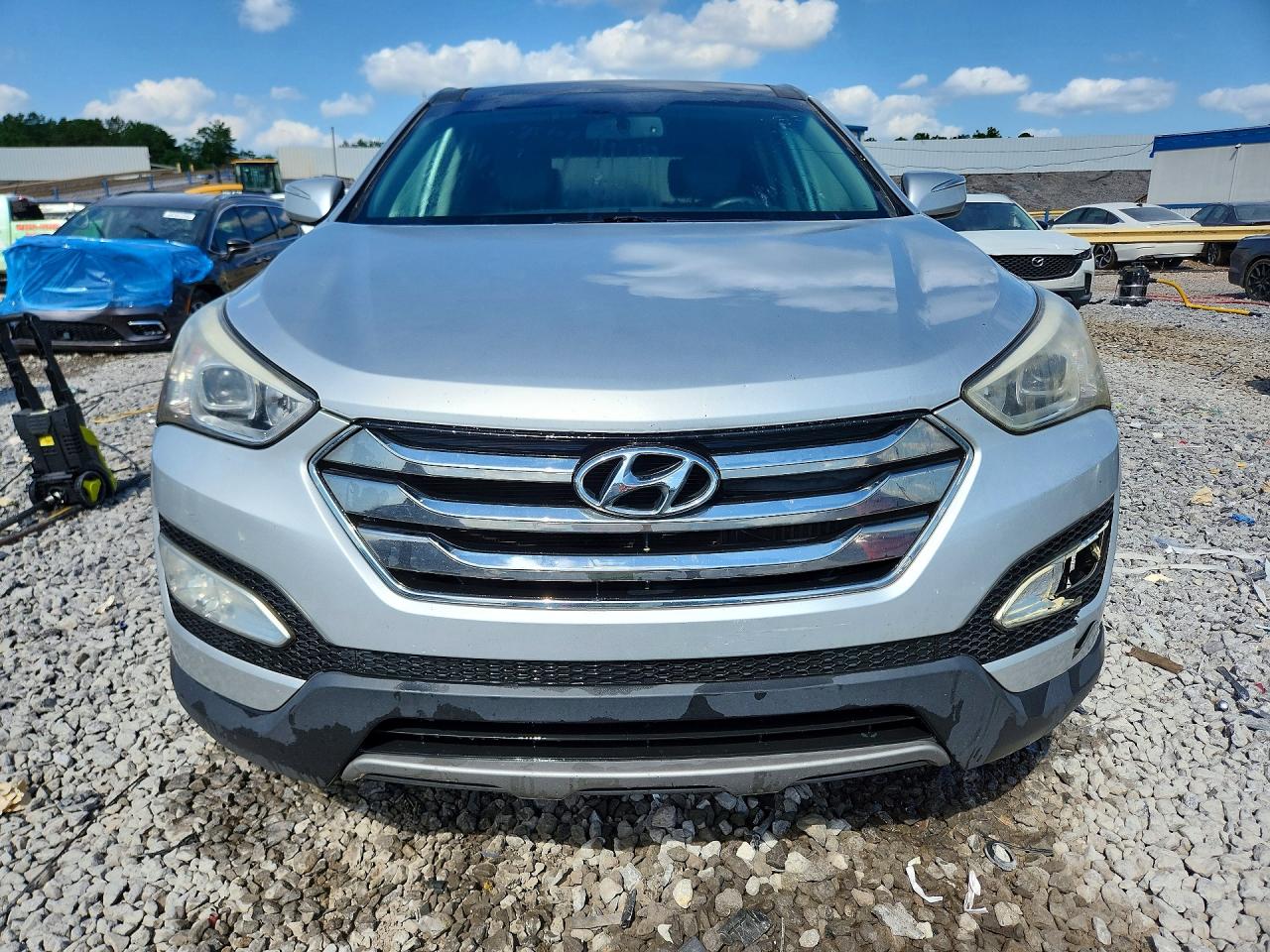 2013 Hyundai Santa Fe Sport 2.0t Серебряный vin: 5XYZW3LA4DG074260