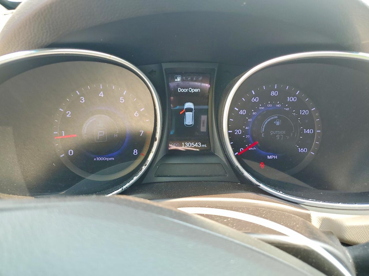 2013 Hyundai Santa Fe Sport 2.0t Черный vin: 5XYZW3LA5DG076955