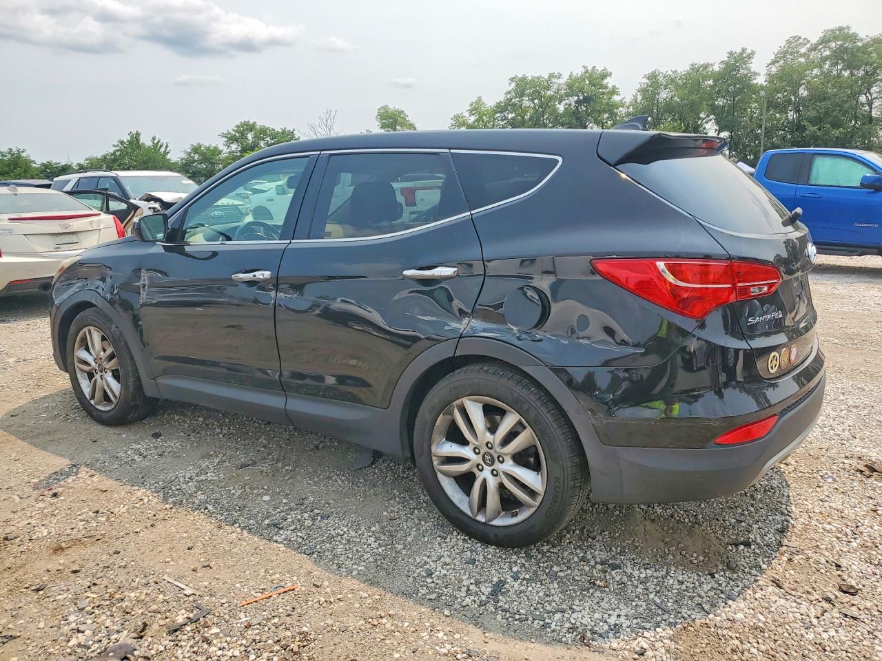 2013 Hyundai Santa Fe Sport 2.0t Черный vin: 5XYZW3LA5DG076955