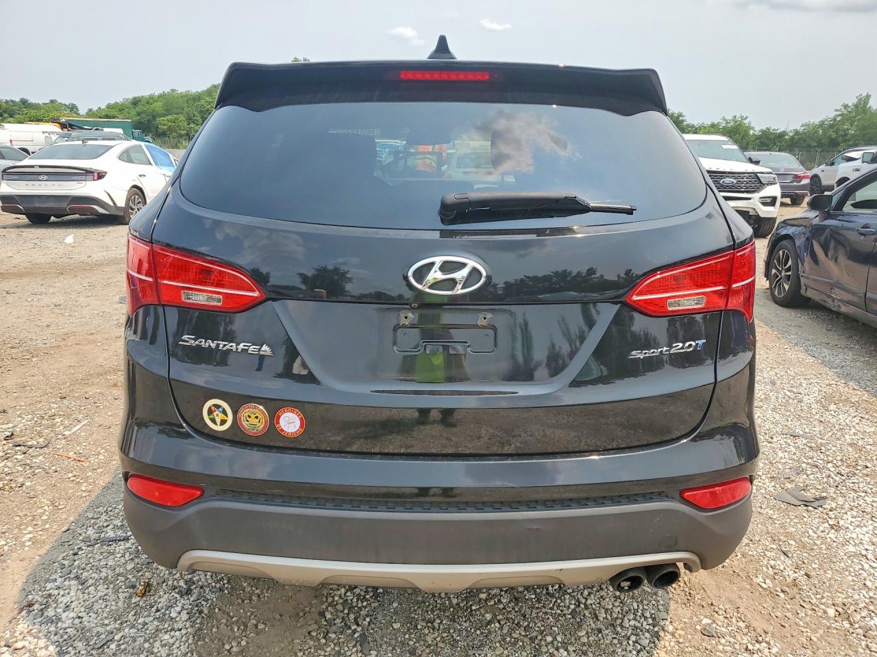 2013 Hyundai Santa Fe Sport 2.0t Черный vin: 5XYZW3LA5DG076955