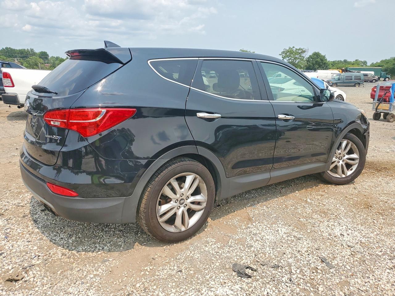 2013 Hyundai Santa Fe Sport 2.0t Черный vin: 5XYZW3LA5DG076955