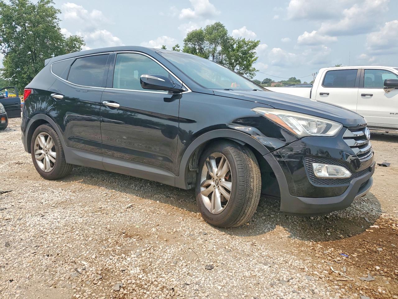 2013 Hyundai Santa Fe Sport 2.0t Черный vin: 5XYZW3LA5DG076955