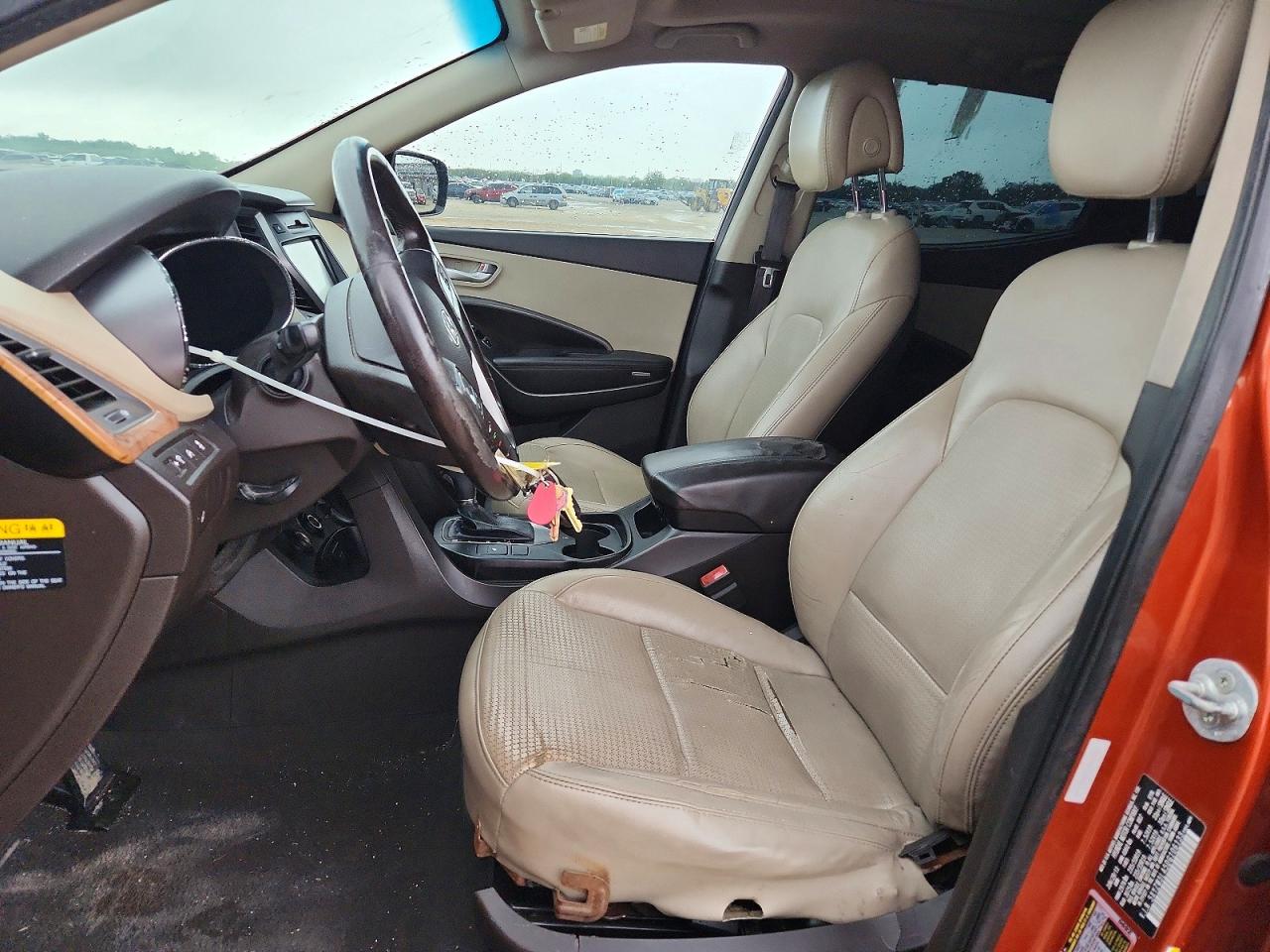 2013 Hyundai Santa Fe Sport 2.0t Оранжевый vin: 5XYZW3LA5DG106133