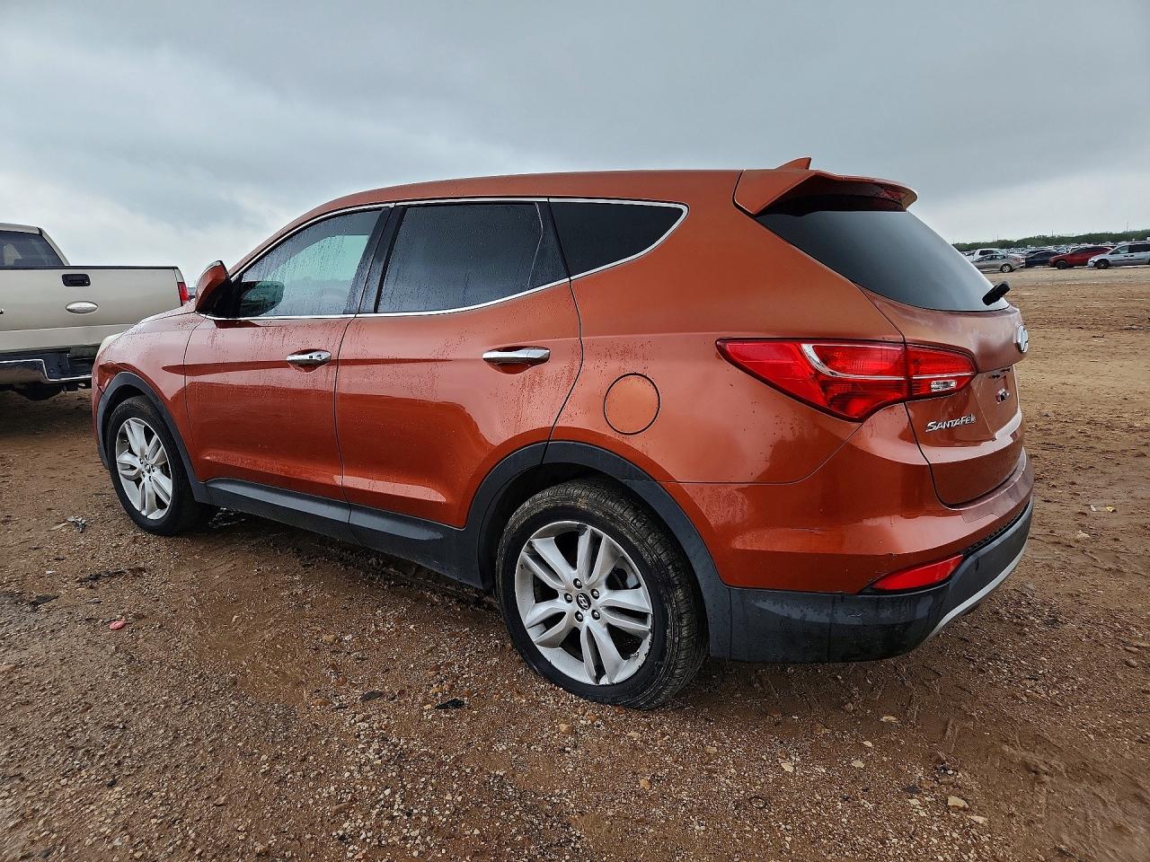 2013 Hyundai Santa Fe Sport 2.0t Оранжевый vin: 5XYZW3LA5DG106133