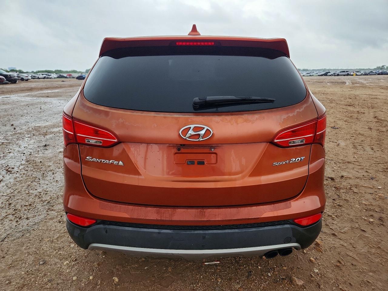 2013 Hyundai Santa Fe Sport 2.0t Оранжевый vin: 5XYZW3LA5DG106133