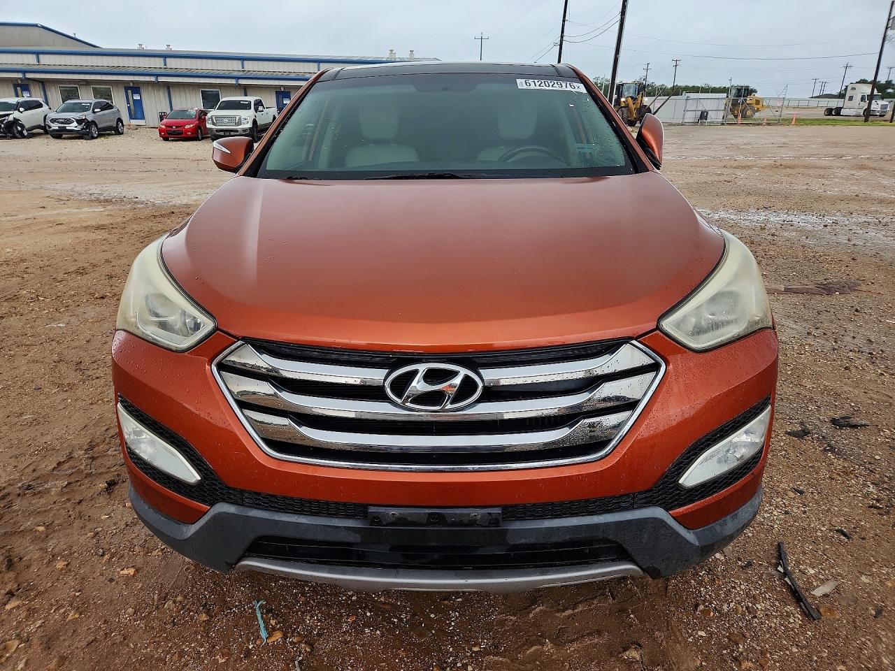 2013 Hyundai Santa Fe Sport 2.0t Оранжевый vin: 5XYZW3LA5DG106133