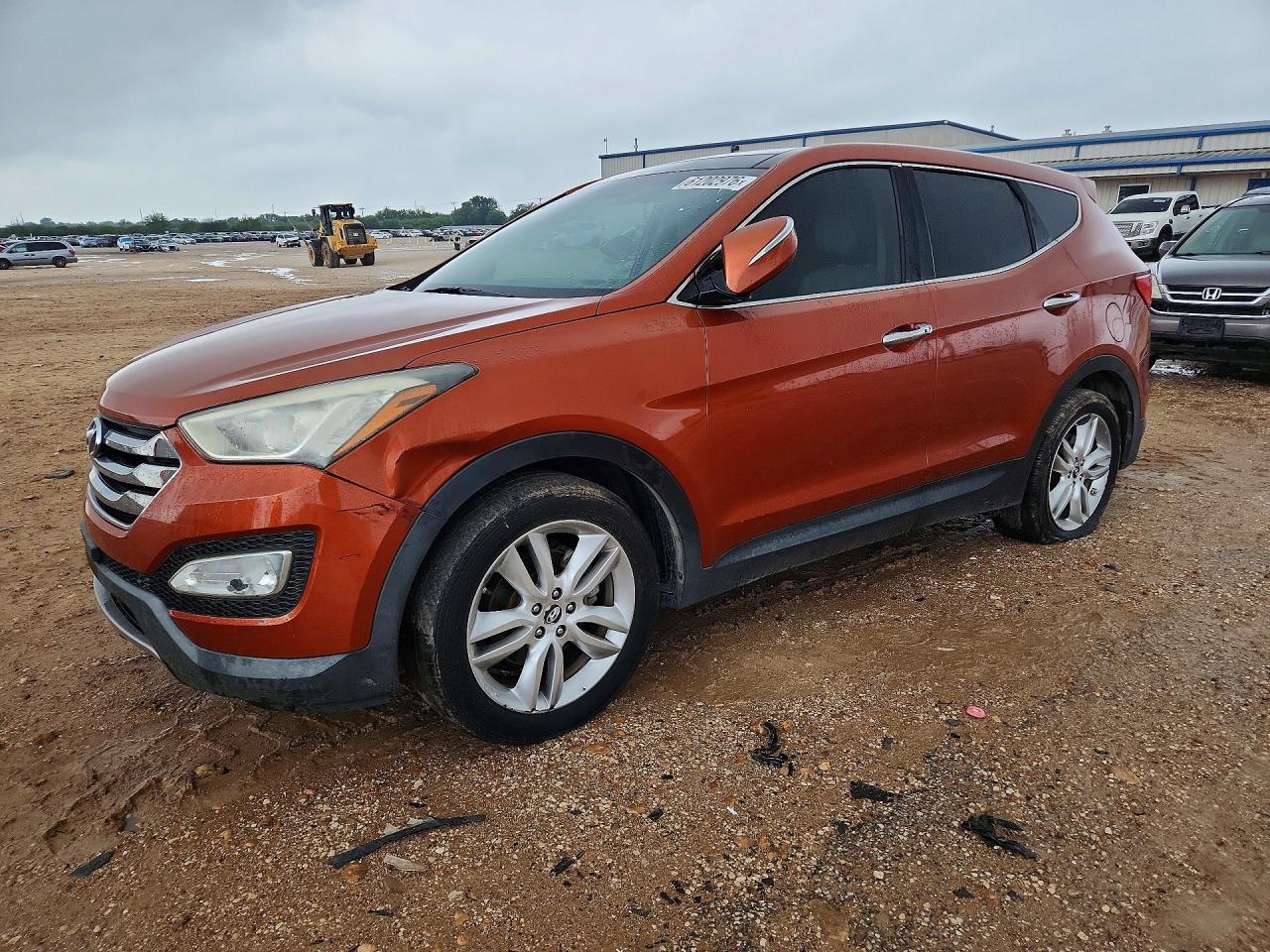 2013 Hyundai Santa Fe Sport 2.0t Оранжевый vin: 5XYZW3LA5DG106133