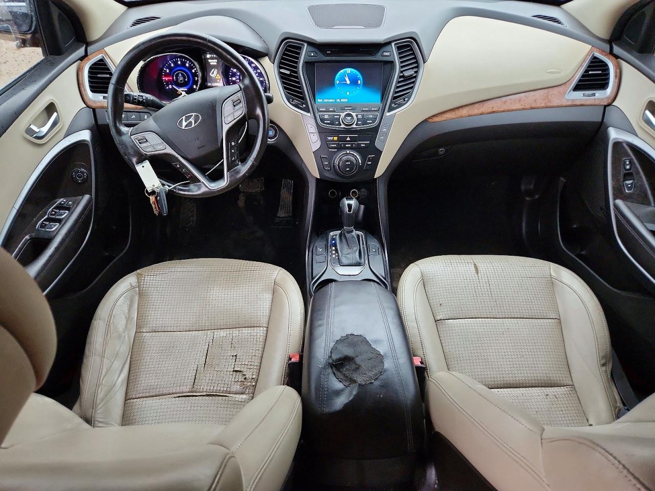 2013 Hyundai Santa Fe Sport 2.0t Оранжевый vin: 5XYZW3LA5DG106133