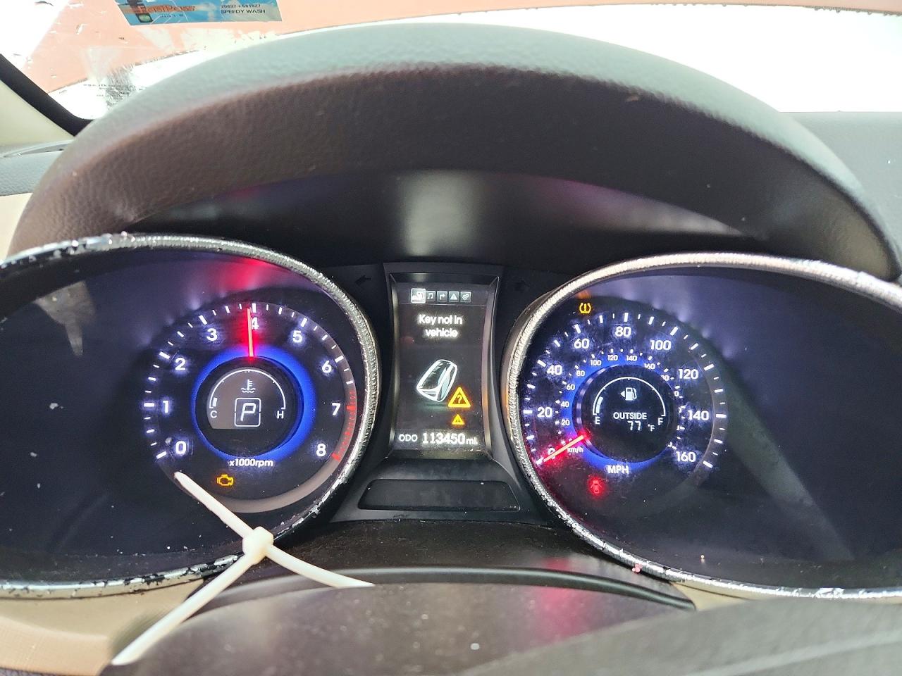 2013 Hyundai Santa Fe Sport 2.0t Оранжевый vin: 5XYZW3LA5DG106133