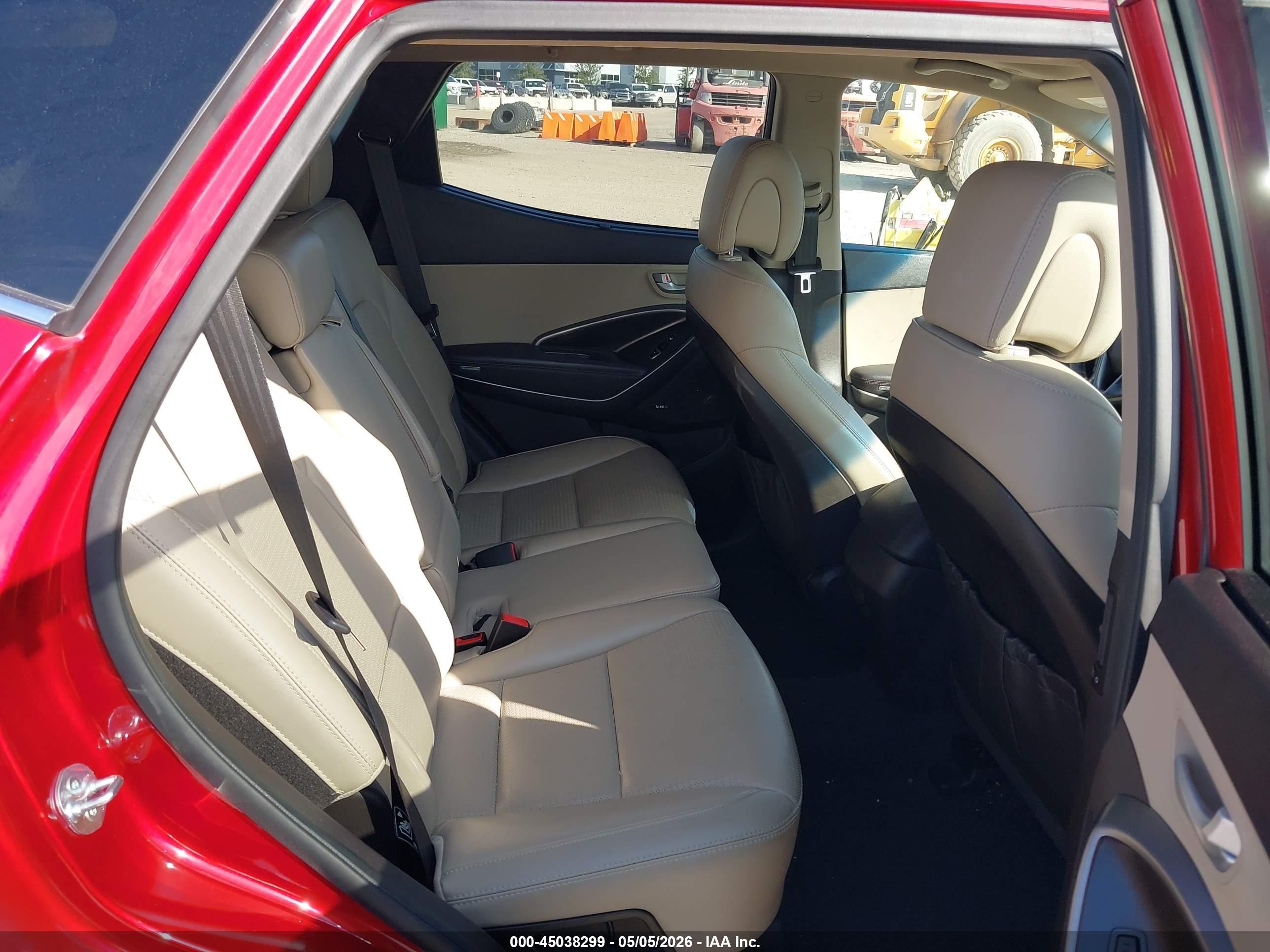 2014 Hyundai Santa Fe Sport 2.0l Turbo Красный vin: 5XYZW3LA5EG147413