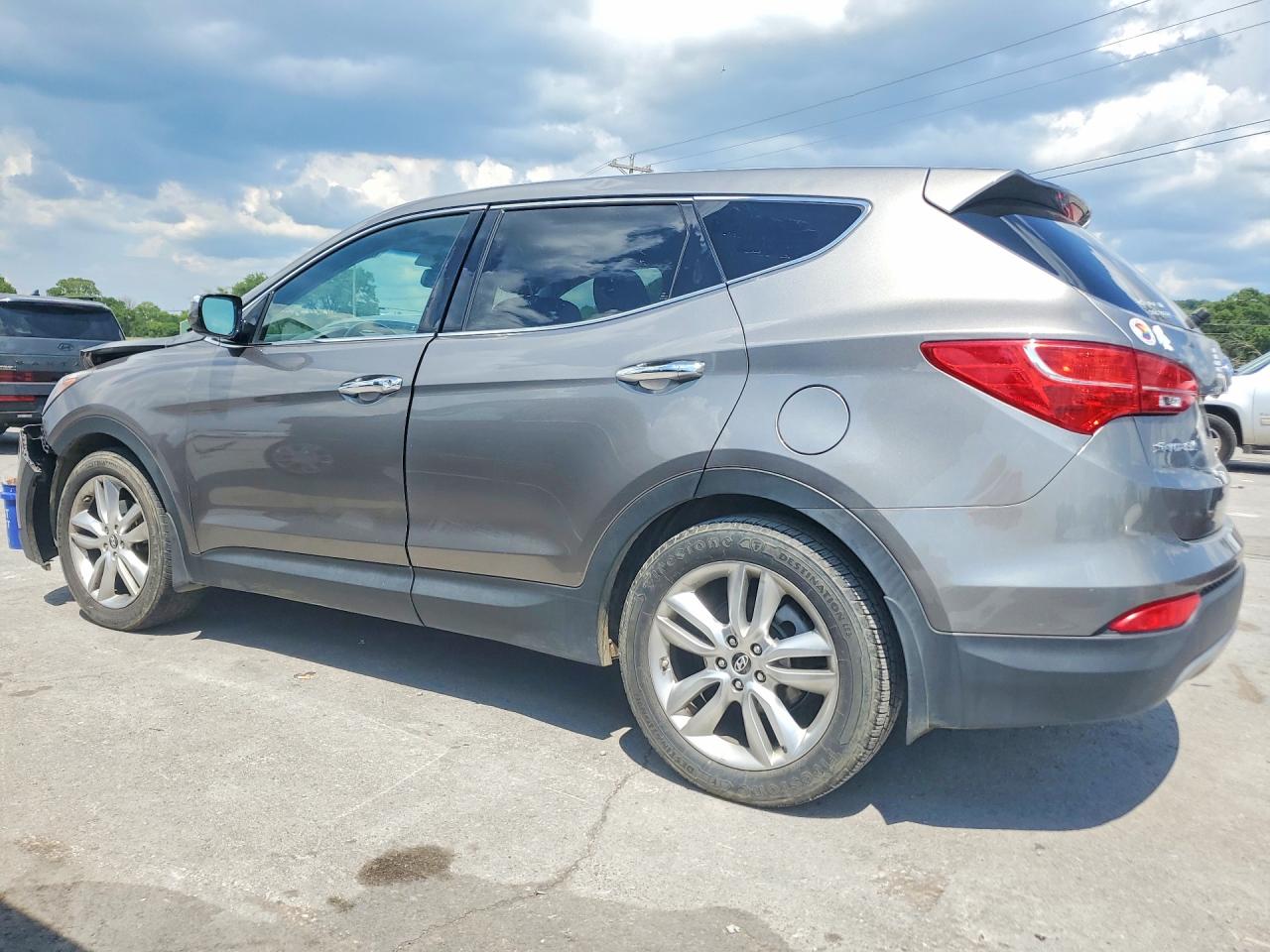 2013 Hyundai Santa Fe Sport 2.0t Gray vin: 5XYZW3LA7DG024288