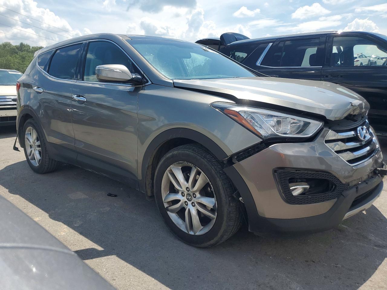 2013 Hyundai Santa Fe Sport 2.0t Gray vin: 5XYZW3LA7DG024288