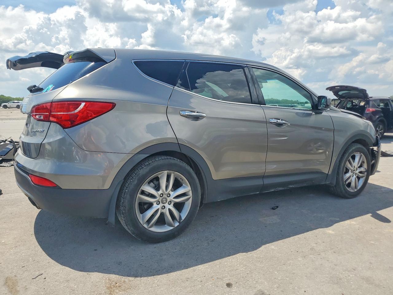 2013 Hyundai Santa Fe Sport 2.0t Gray vin: 5XYZW3LA7DG024288
