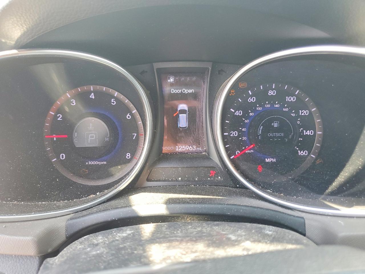 2013 Hyundai Santa Fe Sport 2.0t Gray vin: 5XYZW3LA7DG024288