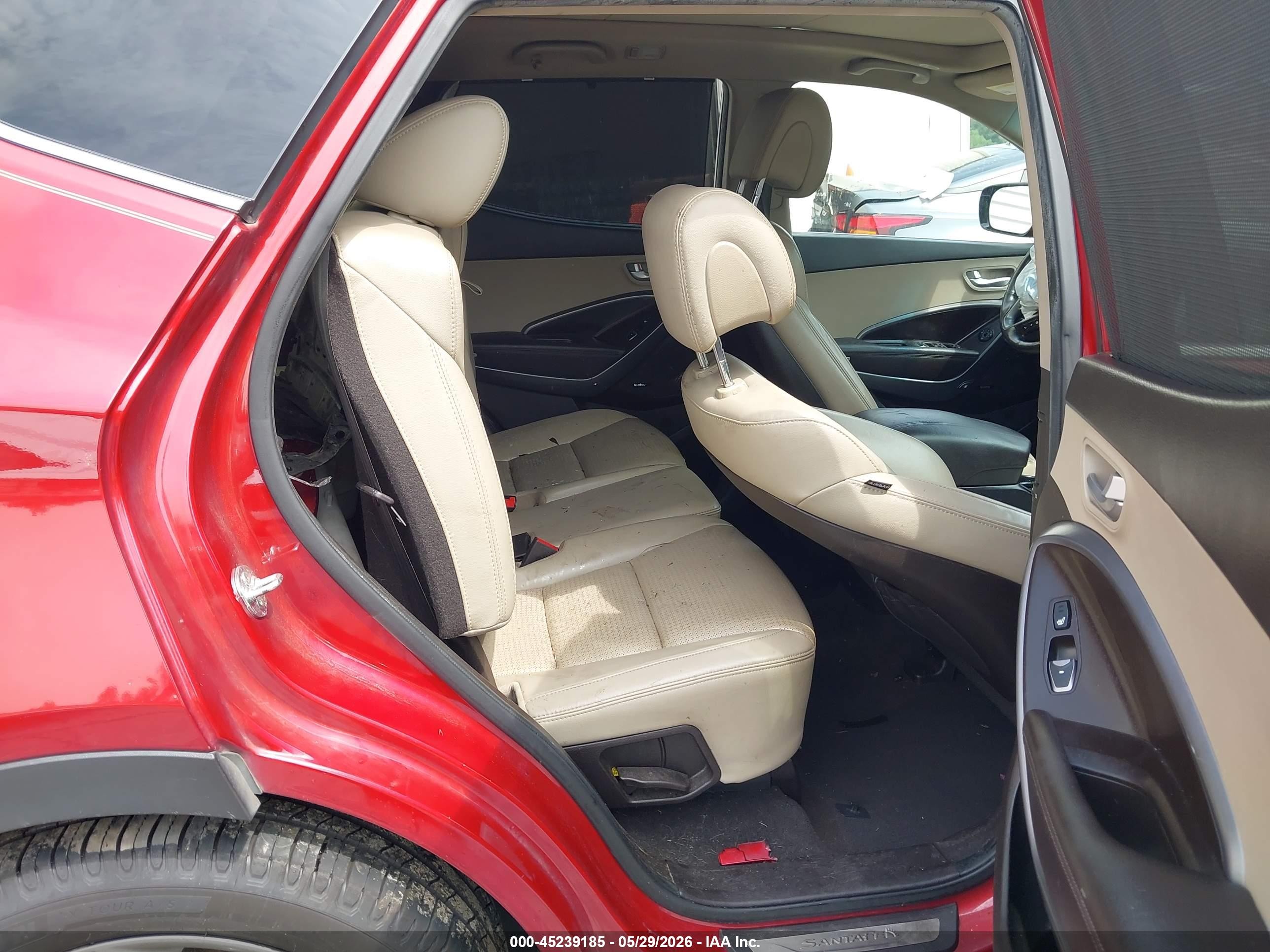 2013 Hyundai Santa Fe Sport 2.0t Maroon vin: 5XYZW3LA7DG026235