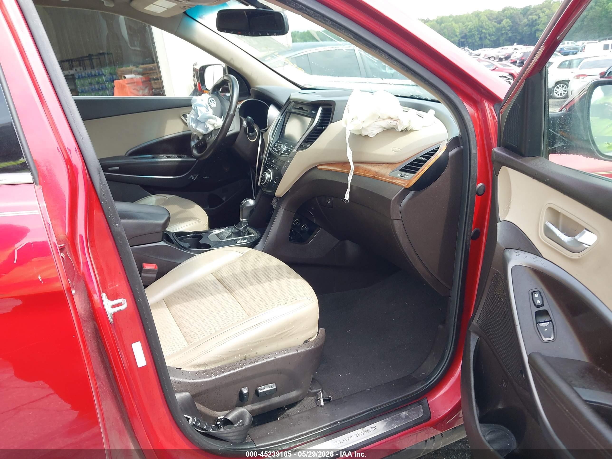 2013 Hyundai Santa Fe Sport 2.0t Maroon vin: 5XYZW3LA7DG026235
