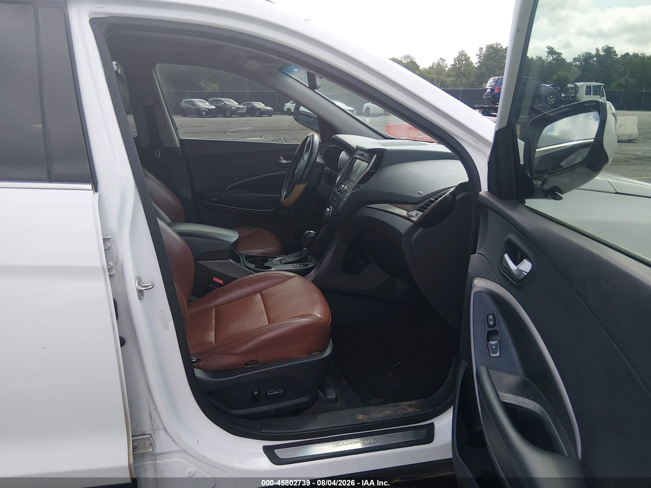 2014 Hyundai Santa Fe Sport 2.0l Turbo White vin: 5XYZW3LA7EG132024