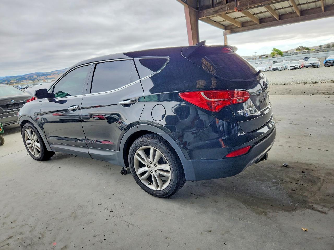 2013 Hyundai Santa Fe Sport 2.0t Black vin: 5XYZW3LA8DG031850