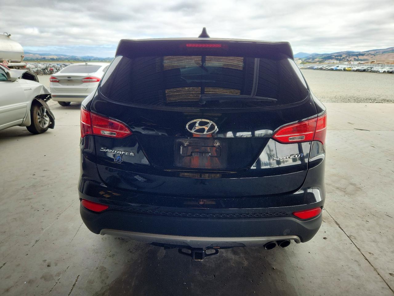 2013 Hyundai Santa Fe Sport 2.0t Black vin: 5XYZW3LA8DG031850