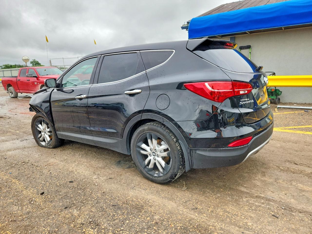 2013 Hyundai Santa Fe Sport 2.0t Black vin: 5XYZW3LA8DG066775