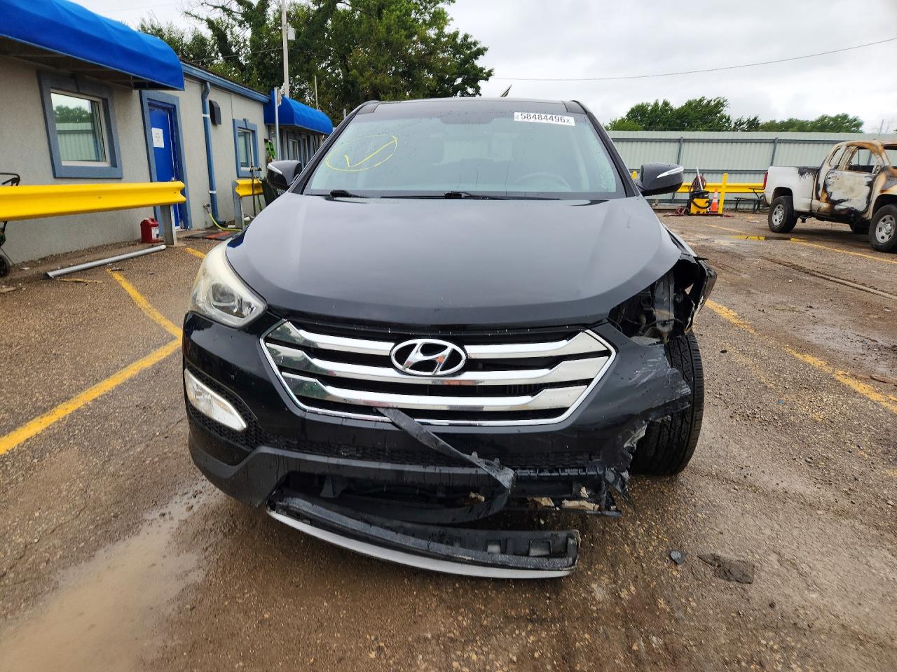 2013 Hyundai Santa Fe Sport 2.0t Black vin: 5XYZW3LA8DG066775