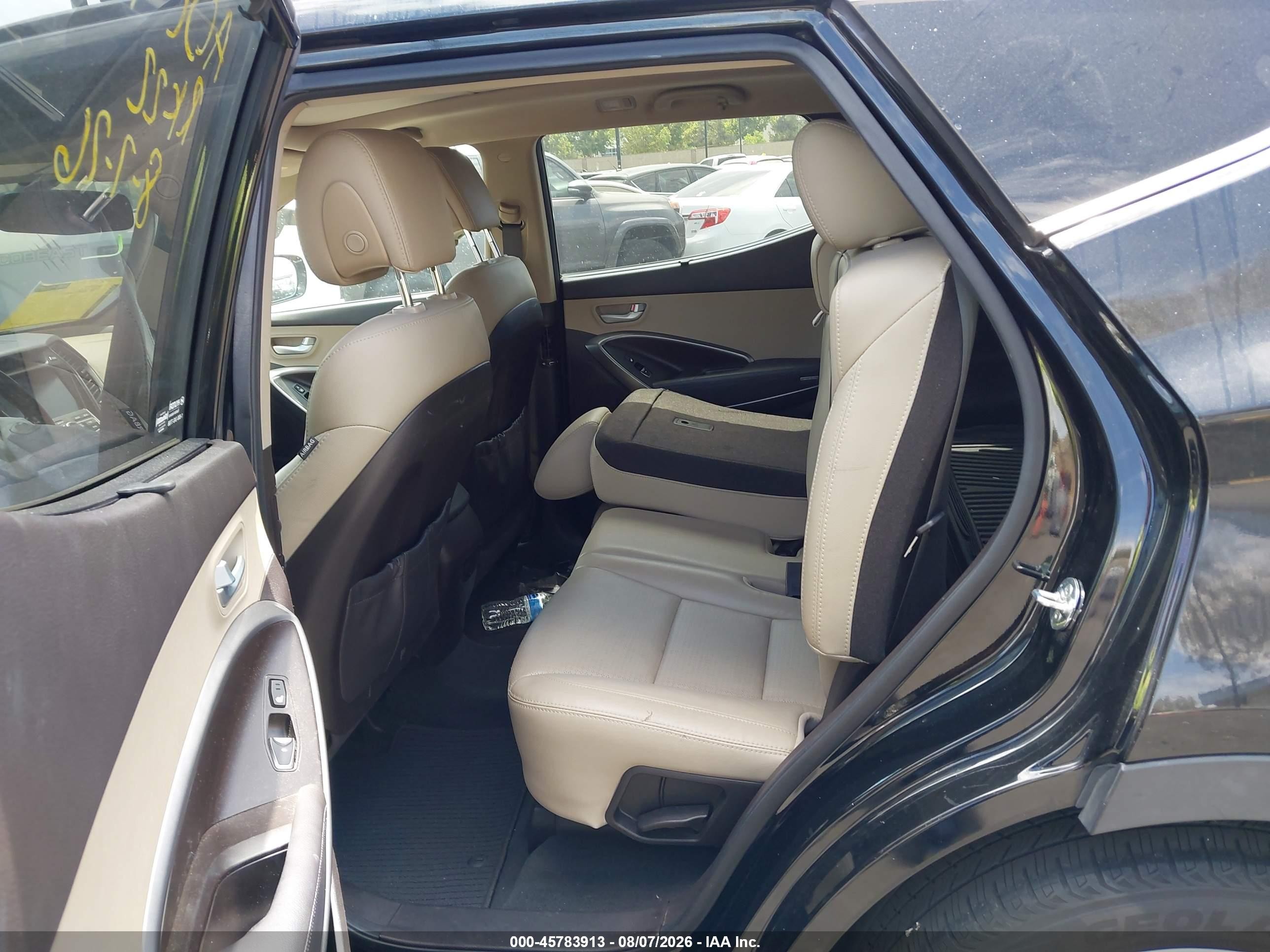 2014 Hyundai Santa Fe Sport 2.0l Turbo Black vin: 5XYZW3LA8EG140276