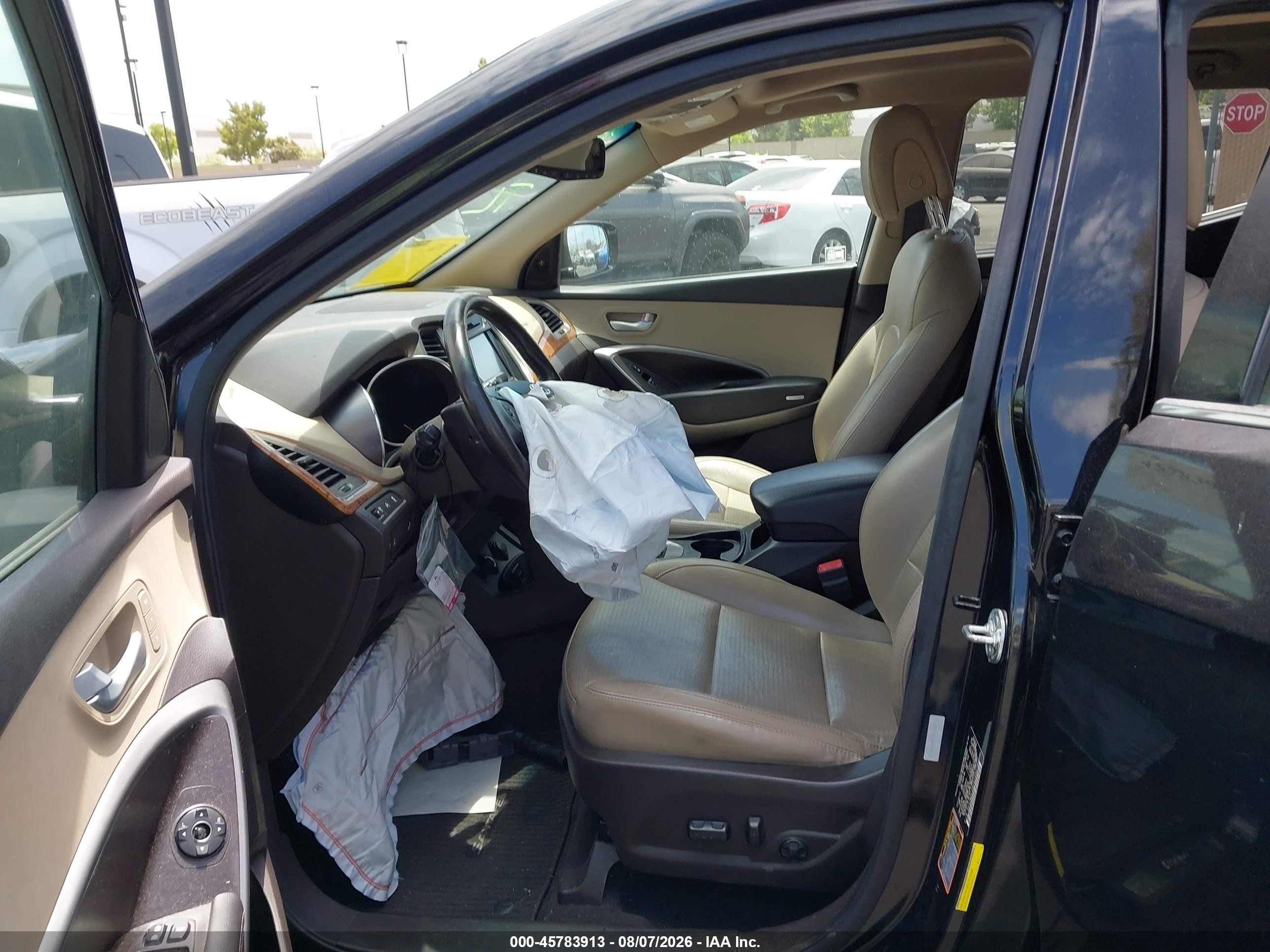 2014 Hyundai Santa Fe Sport 2.0l Turbo Black vin: 5XYZW3LA8EG140276