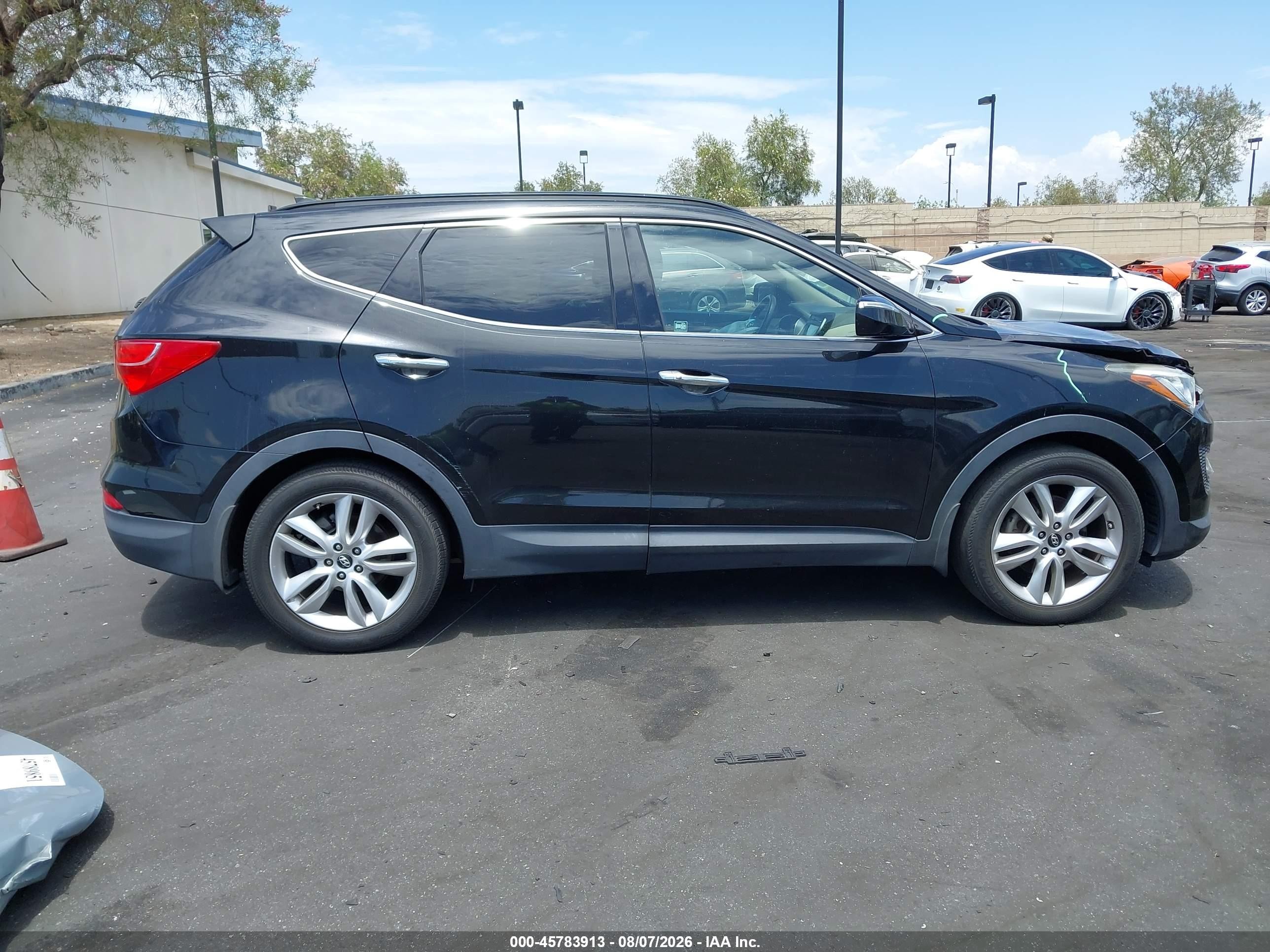 2014 Hyundai Santa Fe Sport 2.0l Turbo Black vin: 5XYZW3LA8EG140276