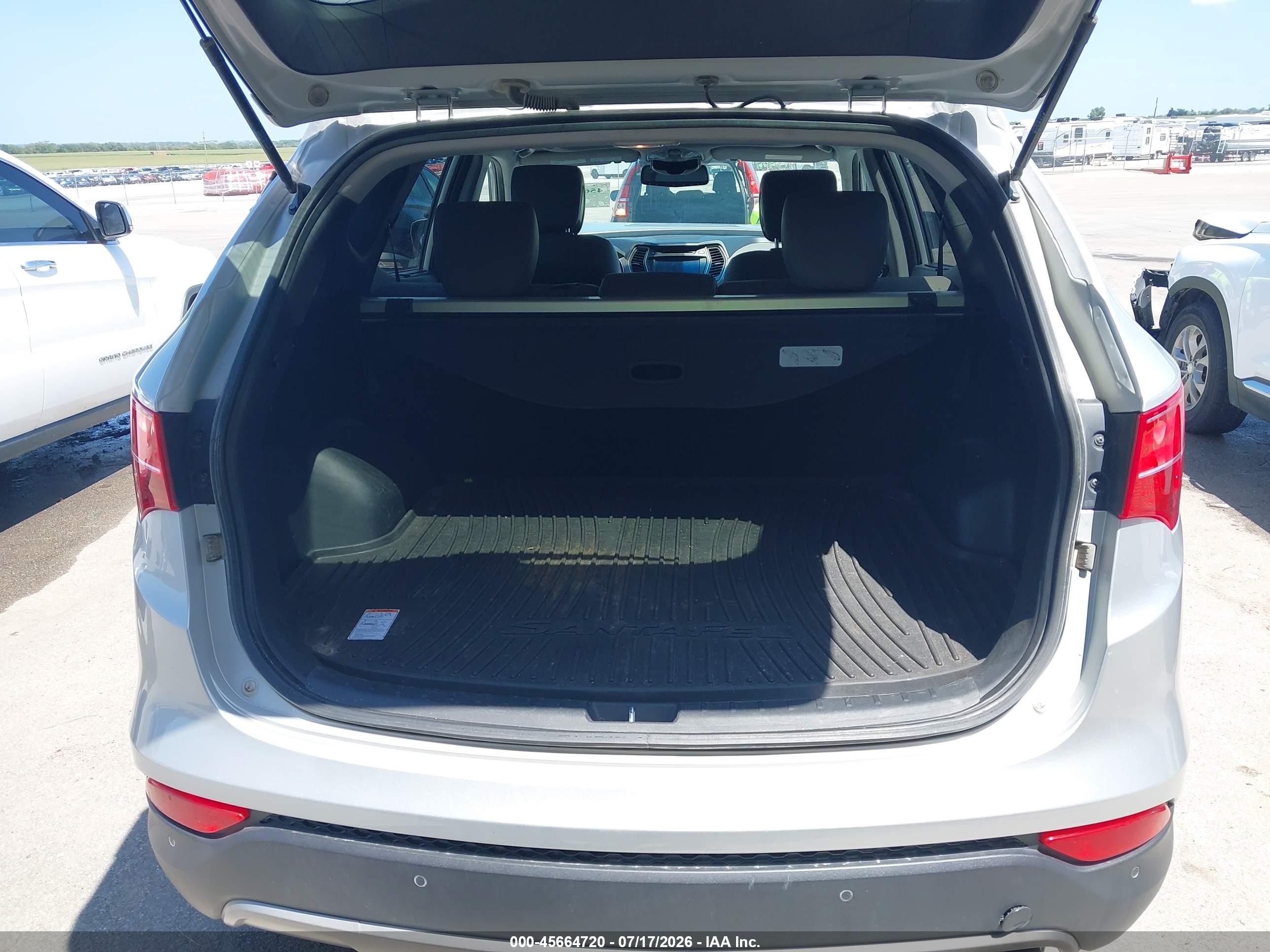 2014 Hyundai Santa Fe Sport 2.0l Turbo Серебряный vin: 5XYZW3LA8EG204798