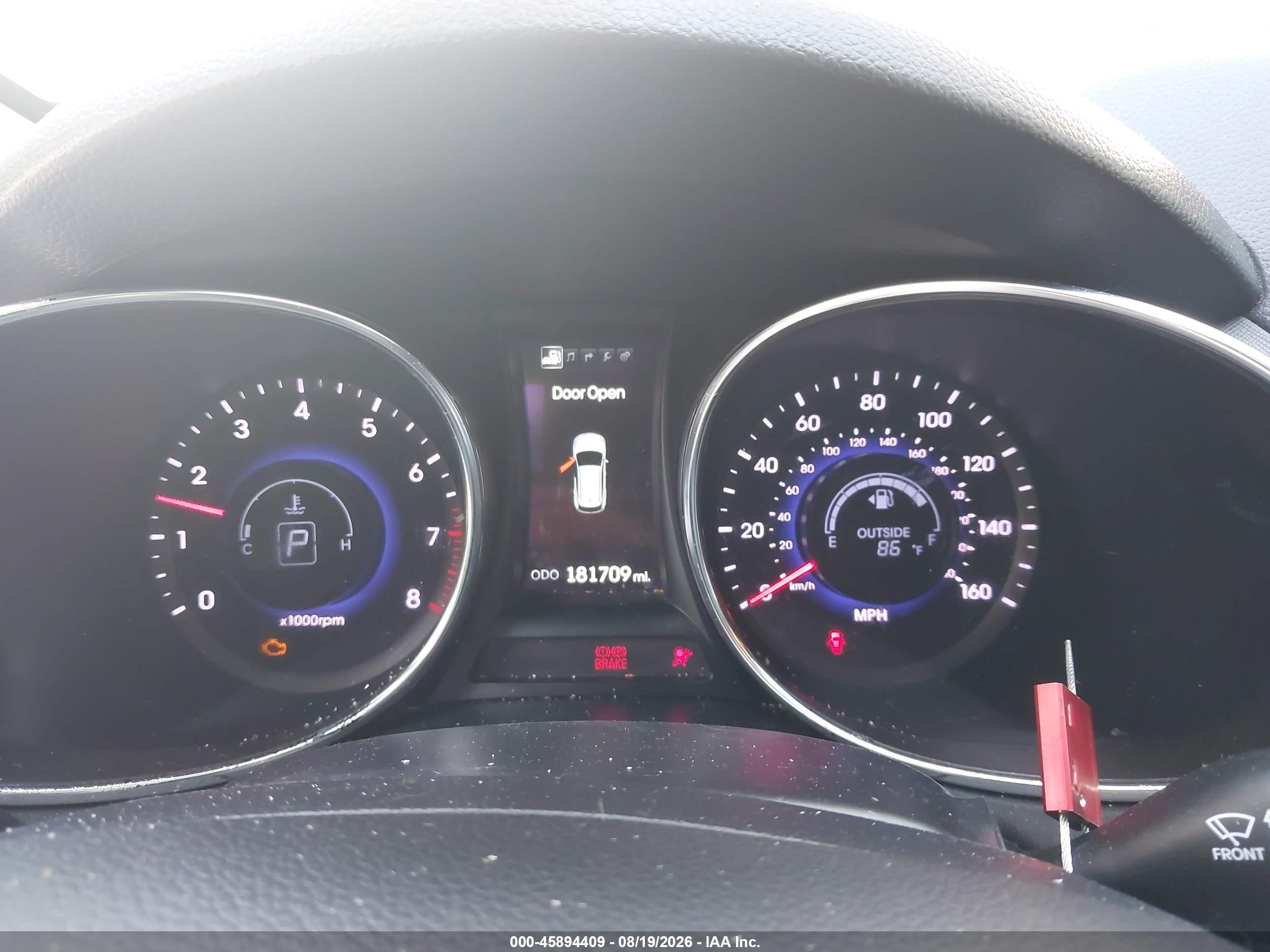 2013 Hyundai Santa Fe Sport 2.0t Белый vin: 5XYZW3LAXDG093086