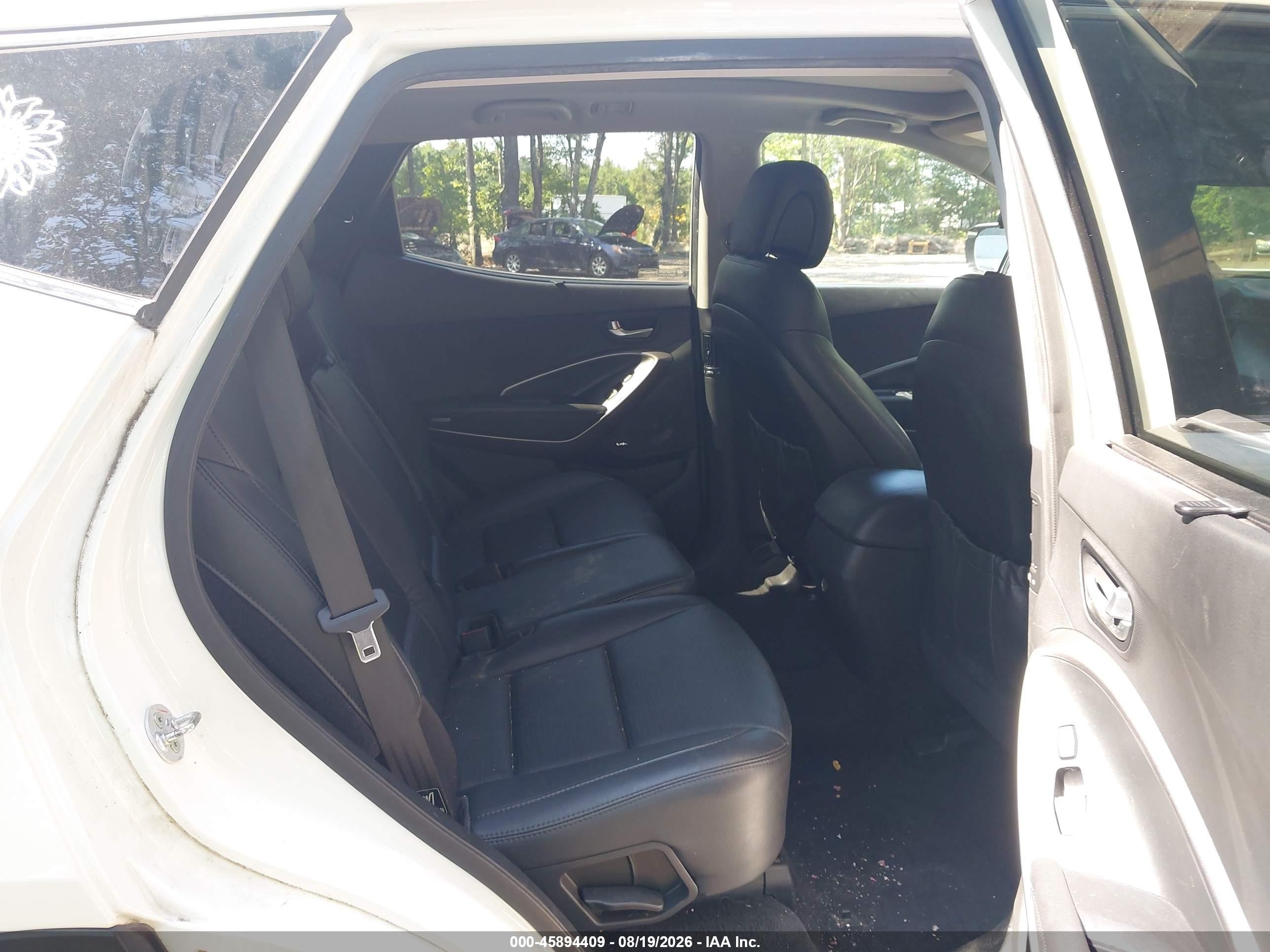 2013 Hyundai Santa Fe Sport 2.0t Белый vin: 5XYZW3LAXDG093086