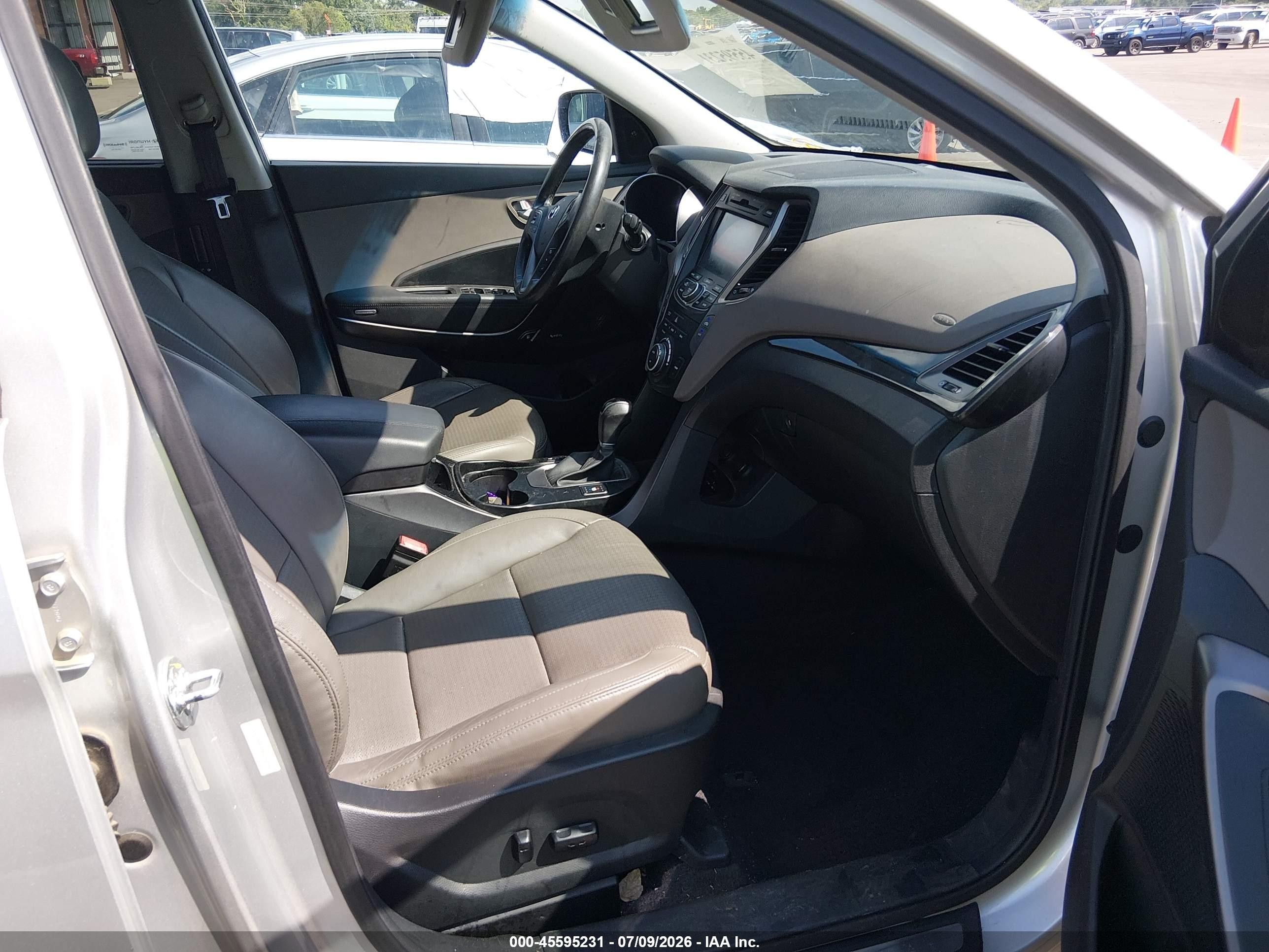 2014 Hyundai Santa Fe Sport 2.0l Turbo Gray vin: 5XYZW3LAXEG202986