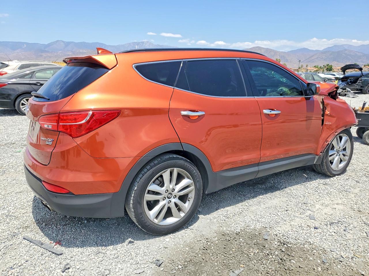 2015 Hyundai Santa Fe Sport 2.0t Orange vin: 5XYZW4LA0FG238063