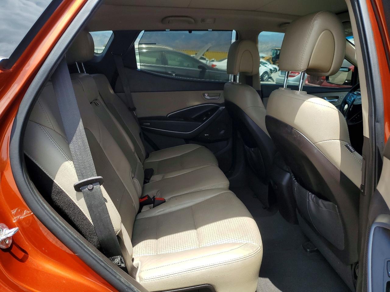 2015 Hyundai Santa Fe Sport 2.0t Orange vin: 5XYZW4LA0FG238063