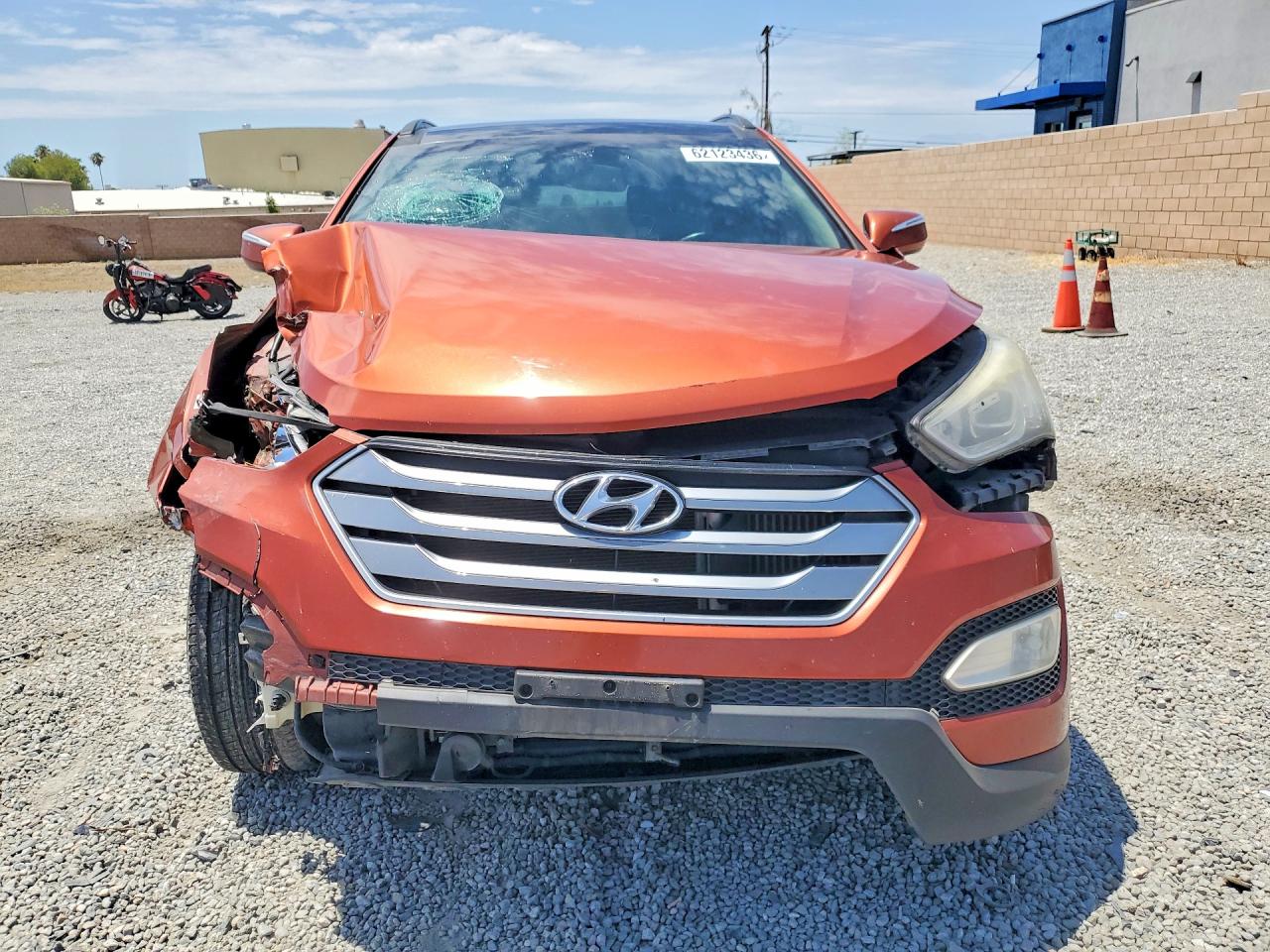 2015 Hyundai Santa Fe Sport 2.0t Orange vin: 5XYZW4LA0FG238063