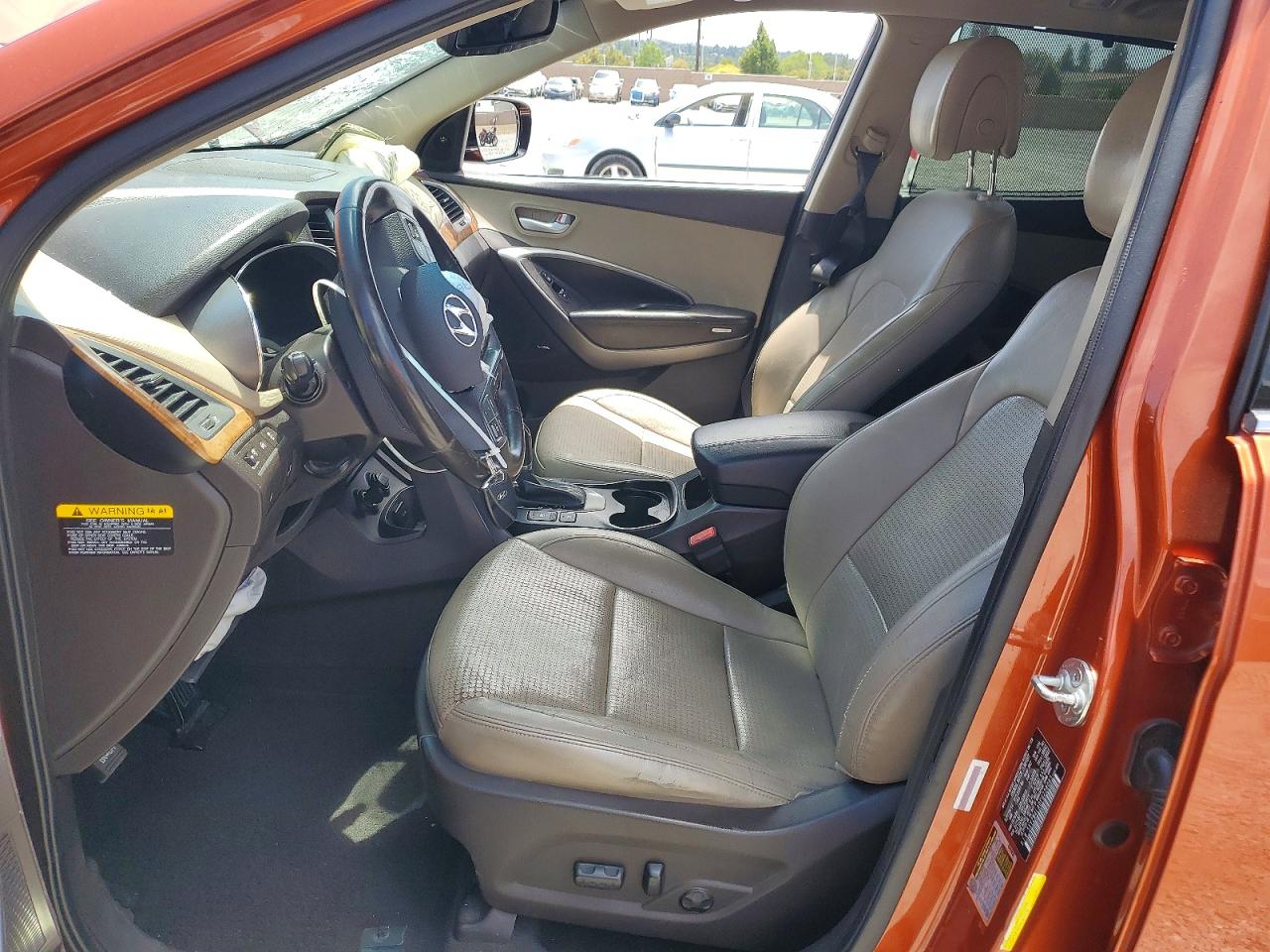 2015 Hyundai Santa Fe Sport 2.0t Orange vin: 5XYZW4LA0FG238063