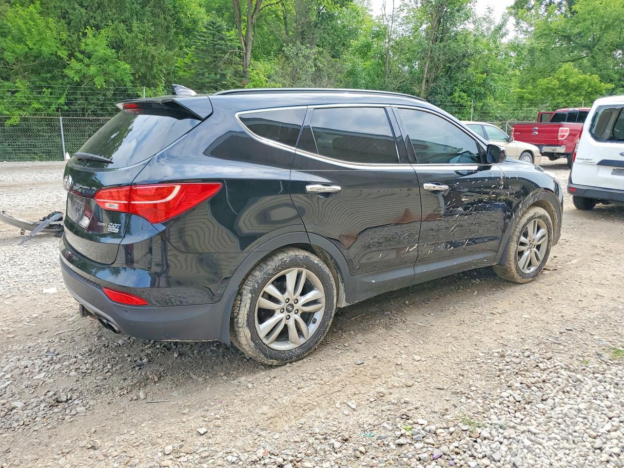 2015 Hyundai Santa Fe Sport 2.0t Black vin: 5XYZW4LA0FG253503