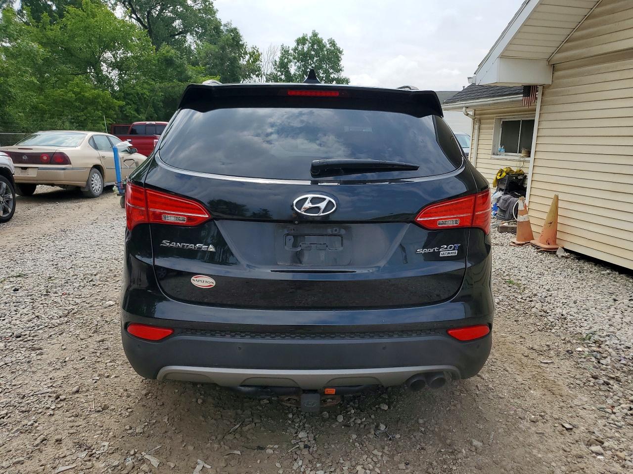 2015 Hyundai Santa Fe Sport 2.0t Black vin: 5XYZW4LA0FG253503