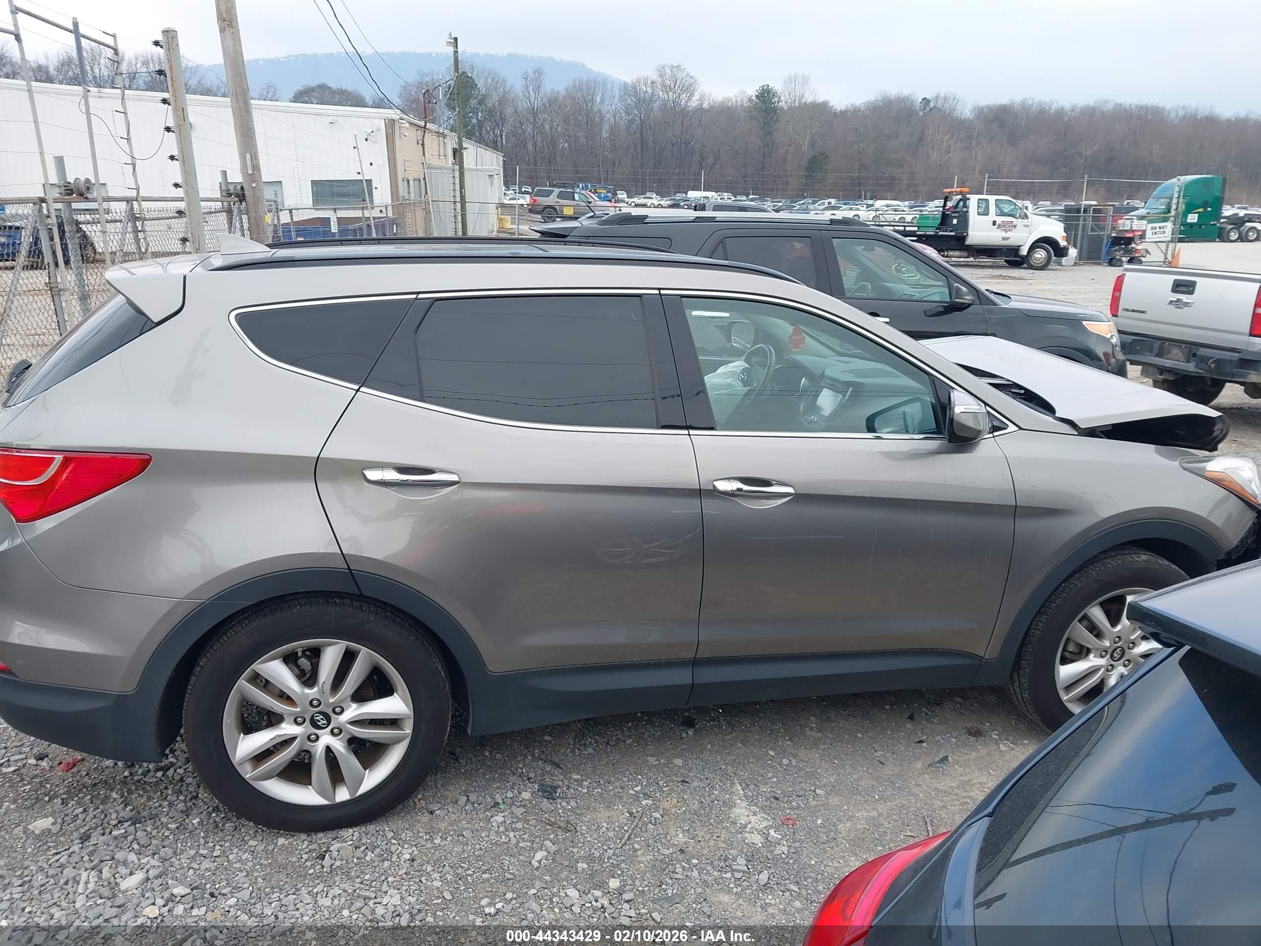 2015 Hyundai Santa Fe Sport 2.0l Turbo Gray vin: 5XYZW4LA0FG284637