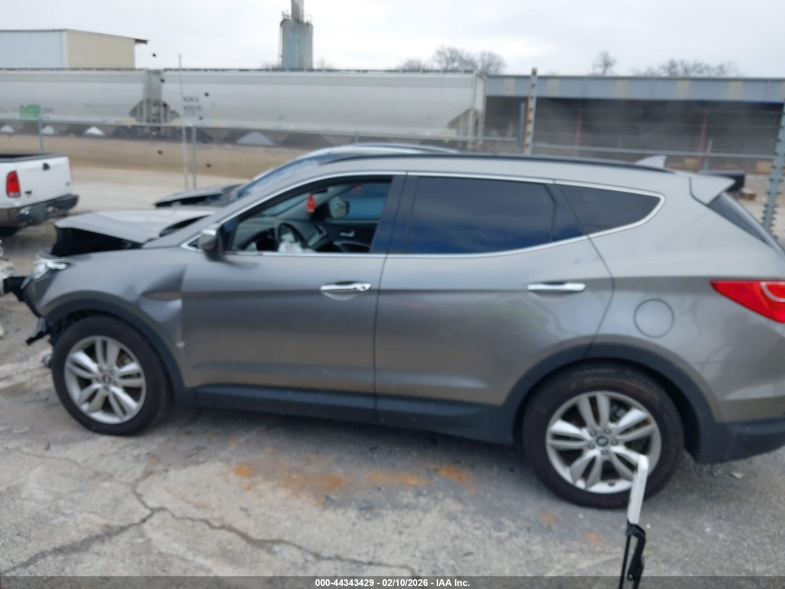 2015 Hyundai Santa Fe Sport 2.0l Turbo Gray vin: 5XYZW4LA0FG284637