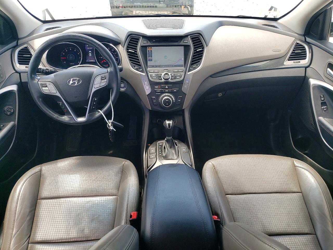 2015 Hyundai Santa Fe Sport 2.0t White vin: 5XYZW4LA1FG240503
