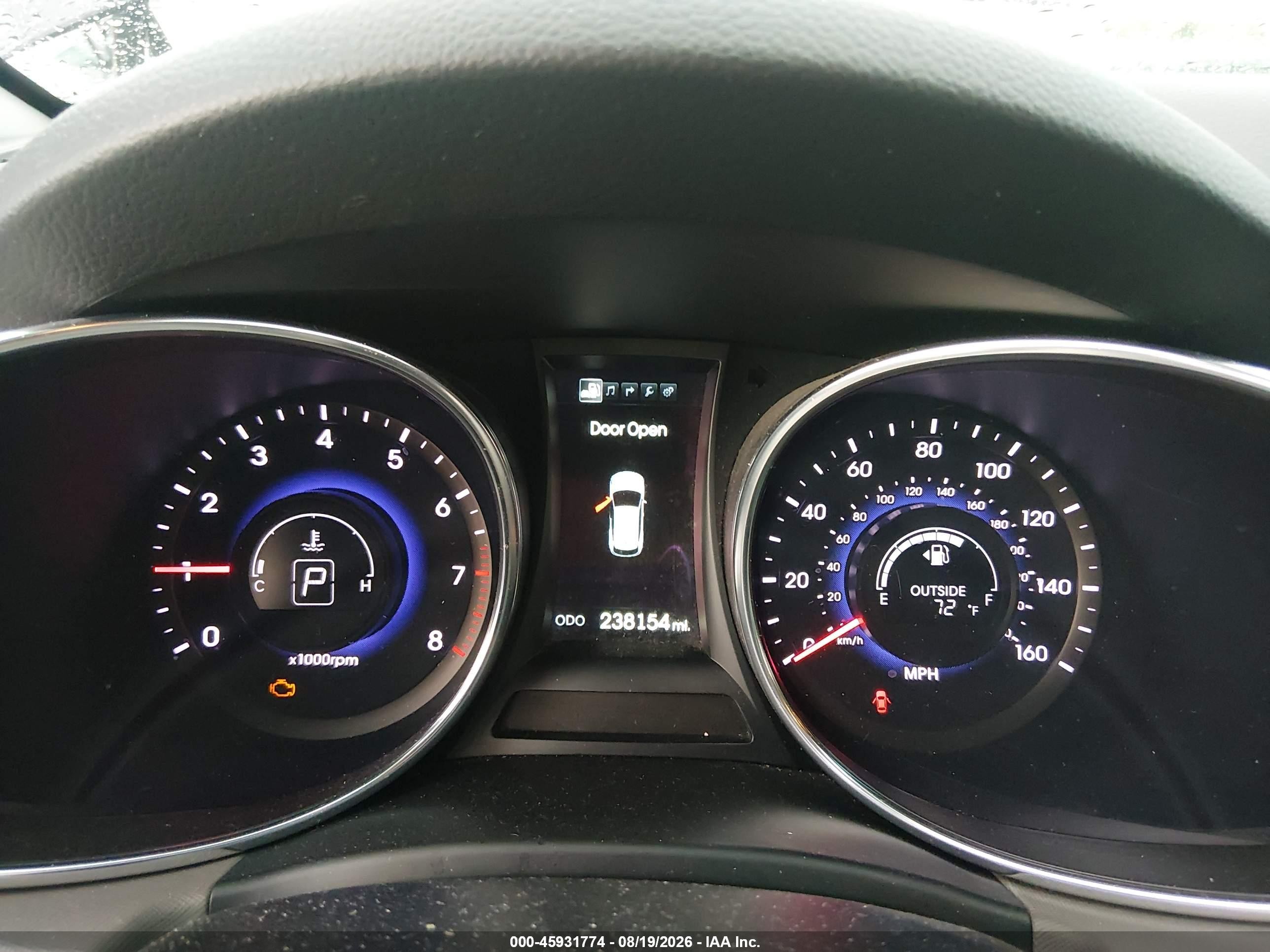 2015 Hyundai Santa Fe Sport 2.0l Turbo Black vin: 5XYZW4LA1FG305317