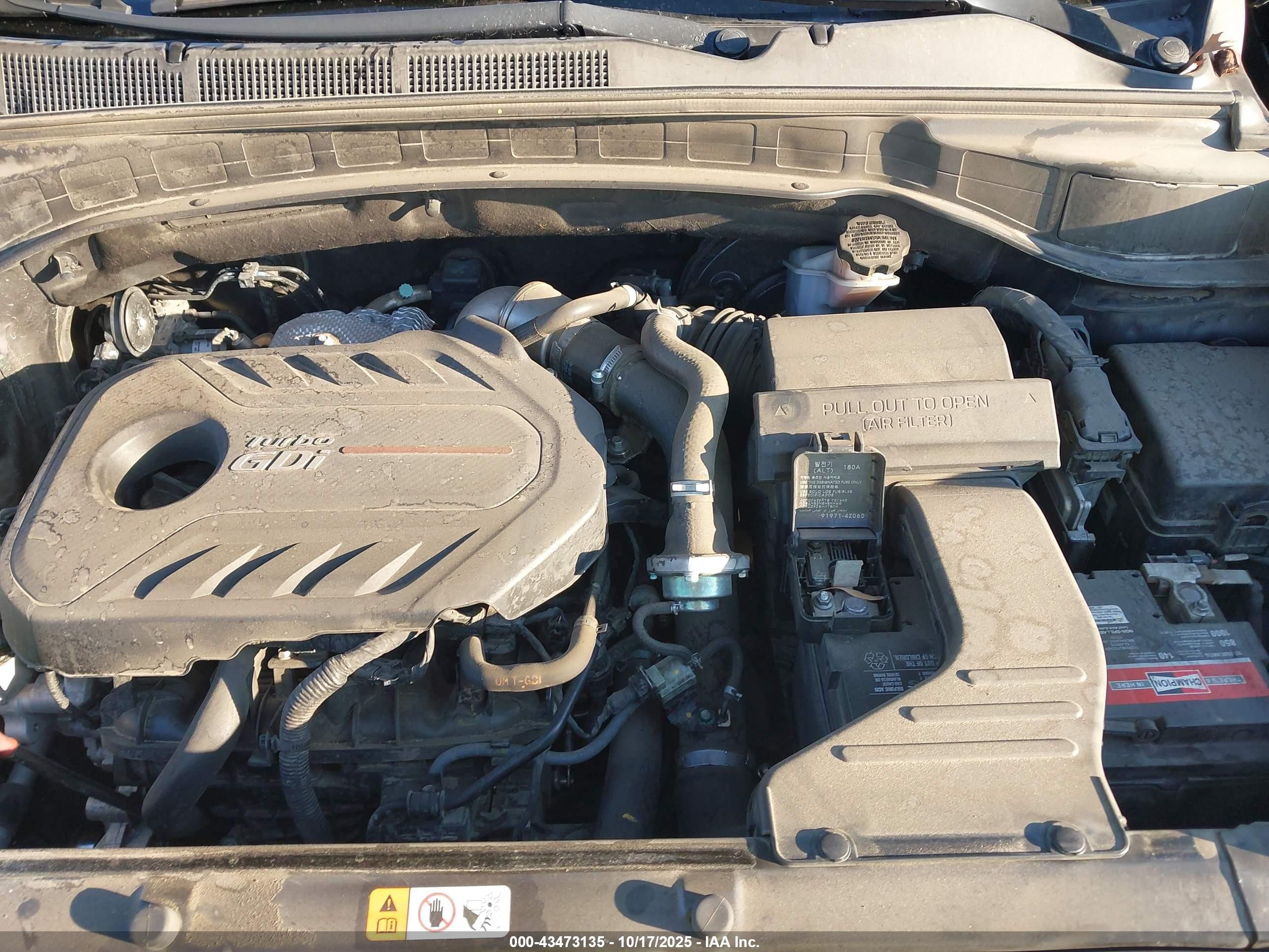 2018 Hyundai Santa Fe Sport 2.0t Ultimate Черный vin: 5XYZW4LA1JG534802