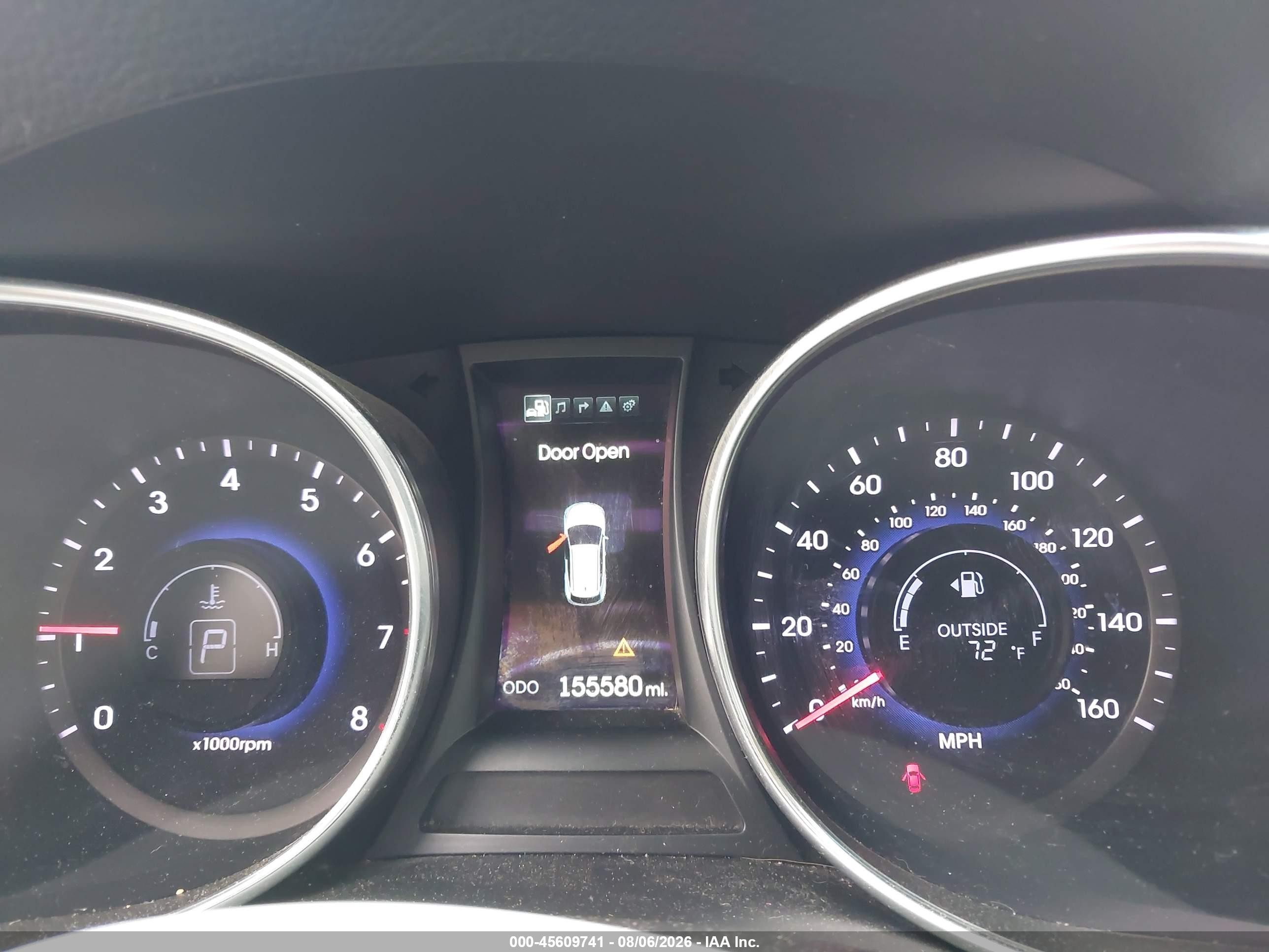 2015 Hyundai Santa Fe Sport 2.0l Turbo Белый vin: 5XYZW4LA2FG234869