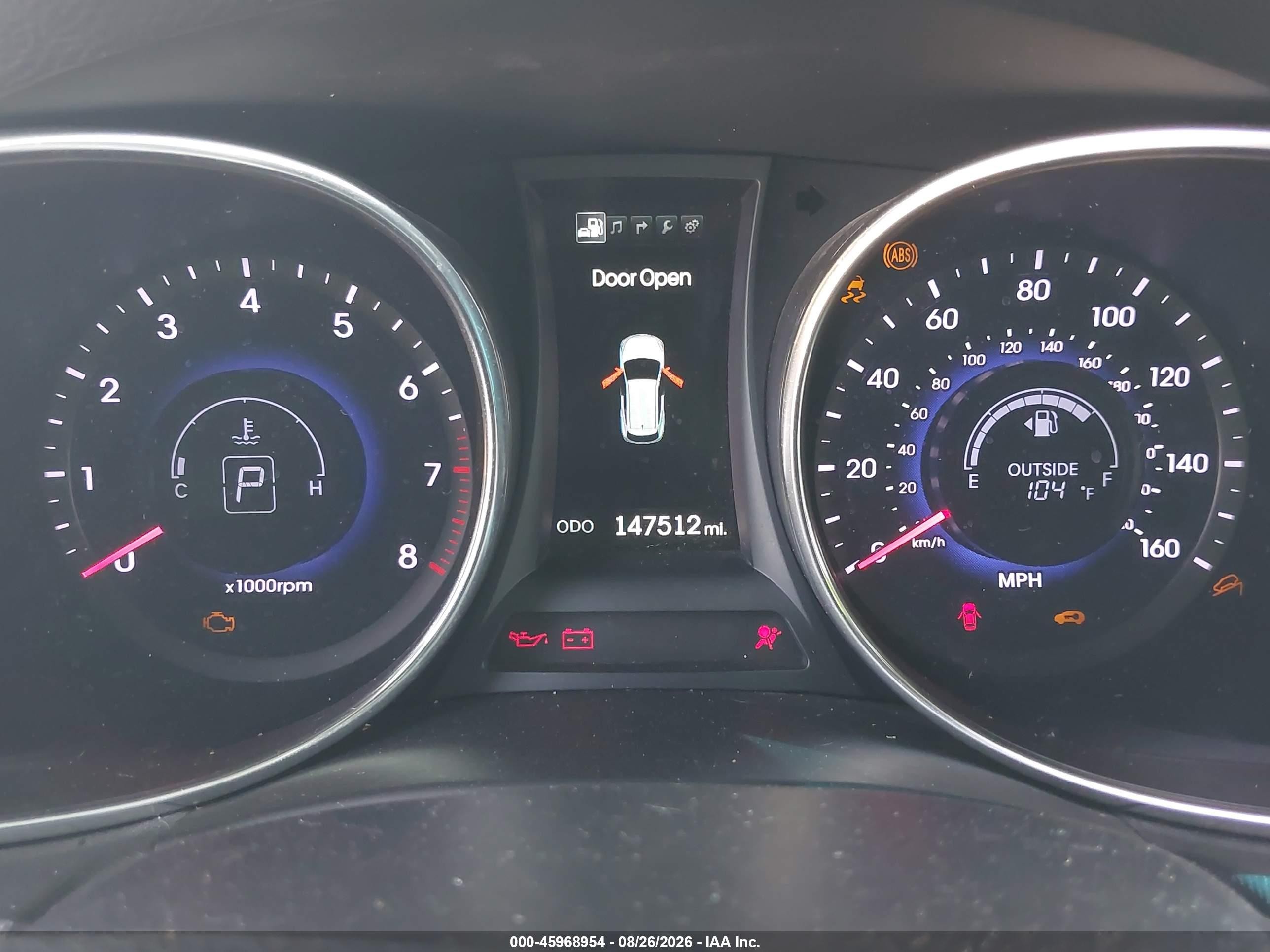 2015 Hyundai Santa Fe Sport 2.0l Turbo Gray vin: 5XYZW4LA2FG265779