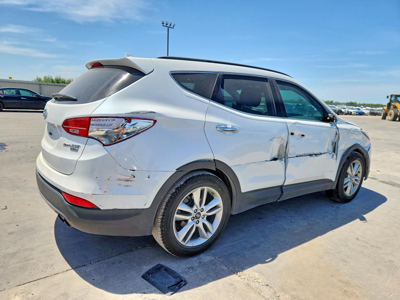 2015 Hyundai Santa Fe Sport 2.0t White vin: 5XYZW4LA2FG280881
