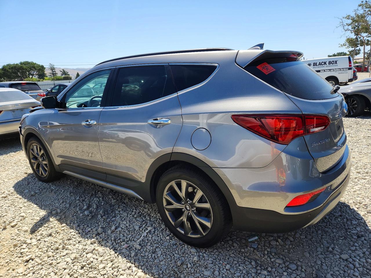 2017 Hyundai Santa Fe Sport 2.0t Ultimate Серый vin: 5XYZW4LA2HG407888