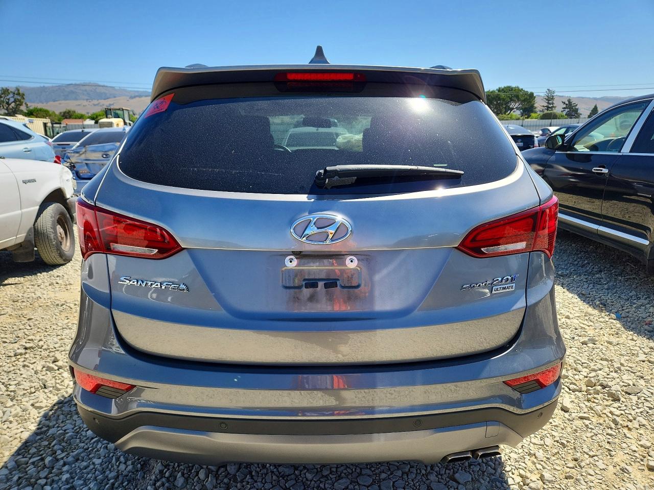 2017 Hyundai Santa Fe Sport 2.0t Ultimate Серый vin: 5XYZW4LA2HG407888