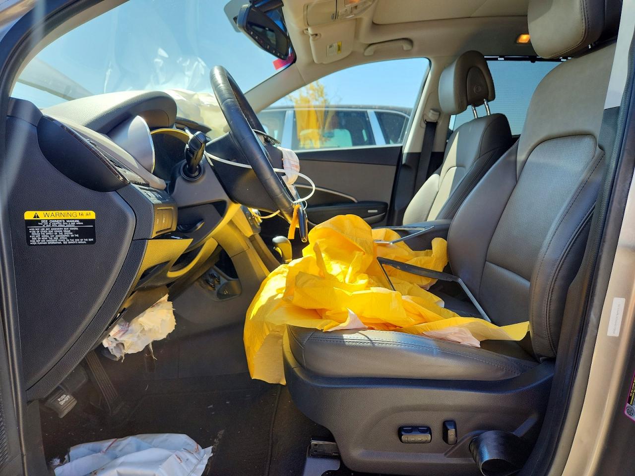 2017 Hyundai Santa Fe Sport 2.0t Ultimate Серый vin: 5XYZW4LA2HG407888